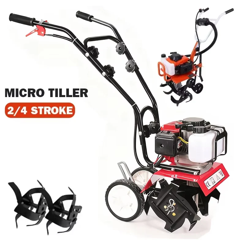 Farming Equipment For Agriculture - Kultywator spalinowy mini, kultywator elektryczny z
